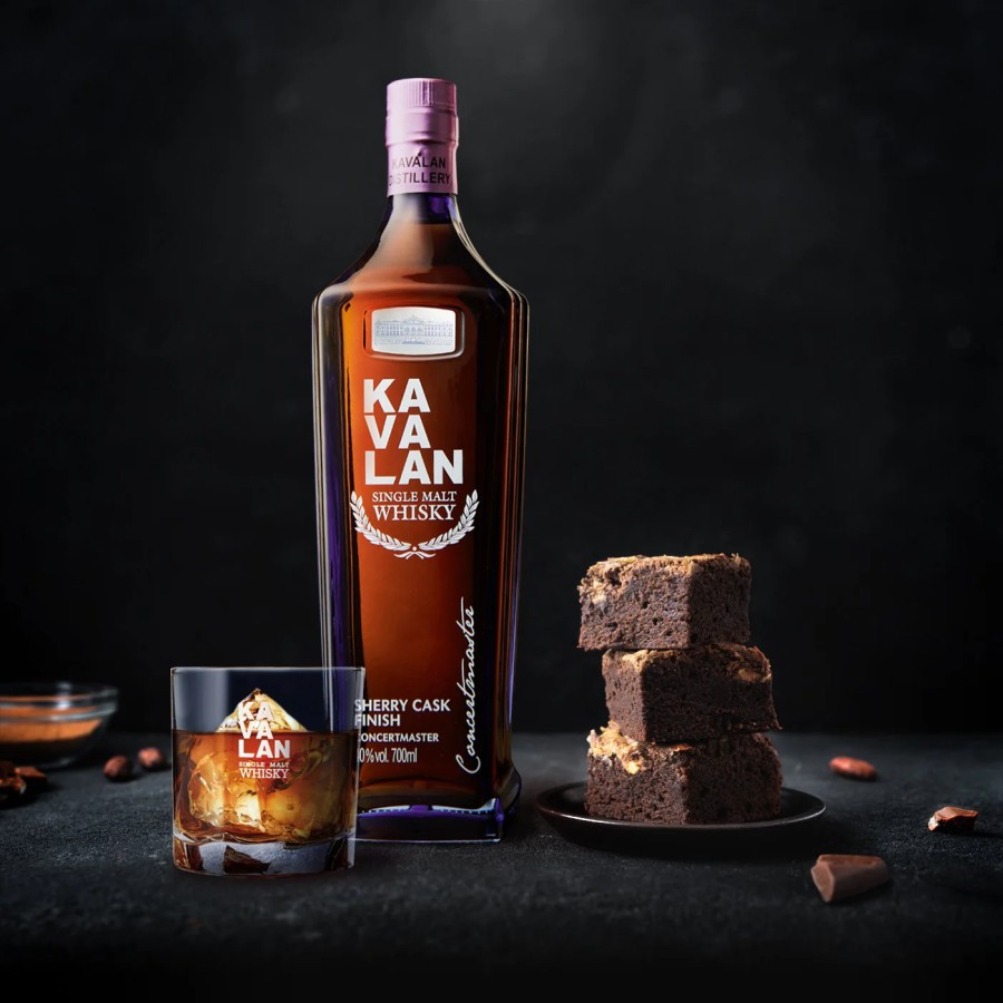 Garrafa de Kavalan Concertmaster Sherry Cask