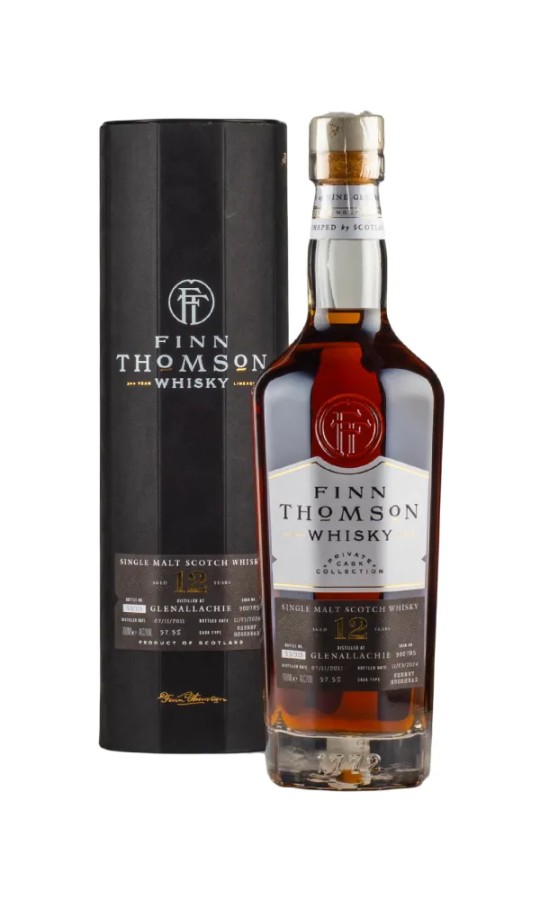 Garrafa de Finn Thomson Blair Athol 9 anos Ruby Port Cask