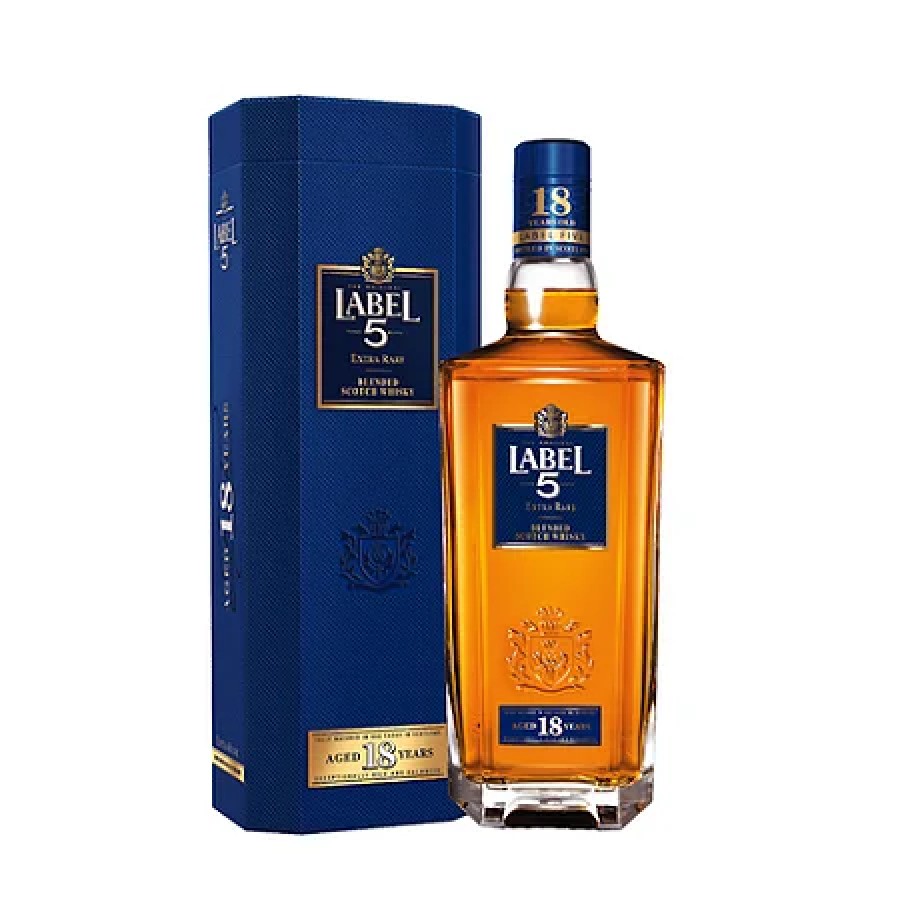 Garrafa de Label 5 18