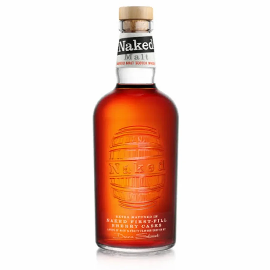 Garrafa de Naked Malt