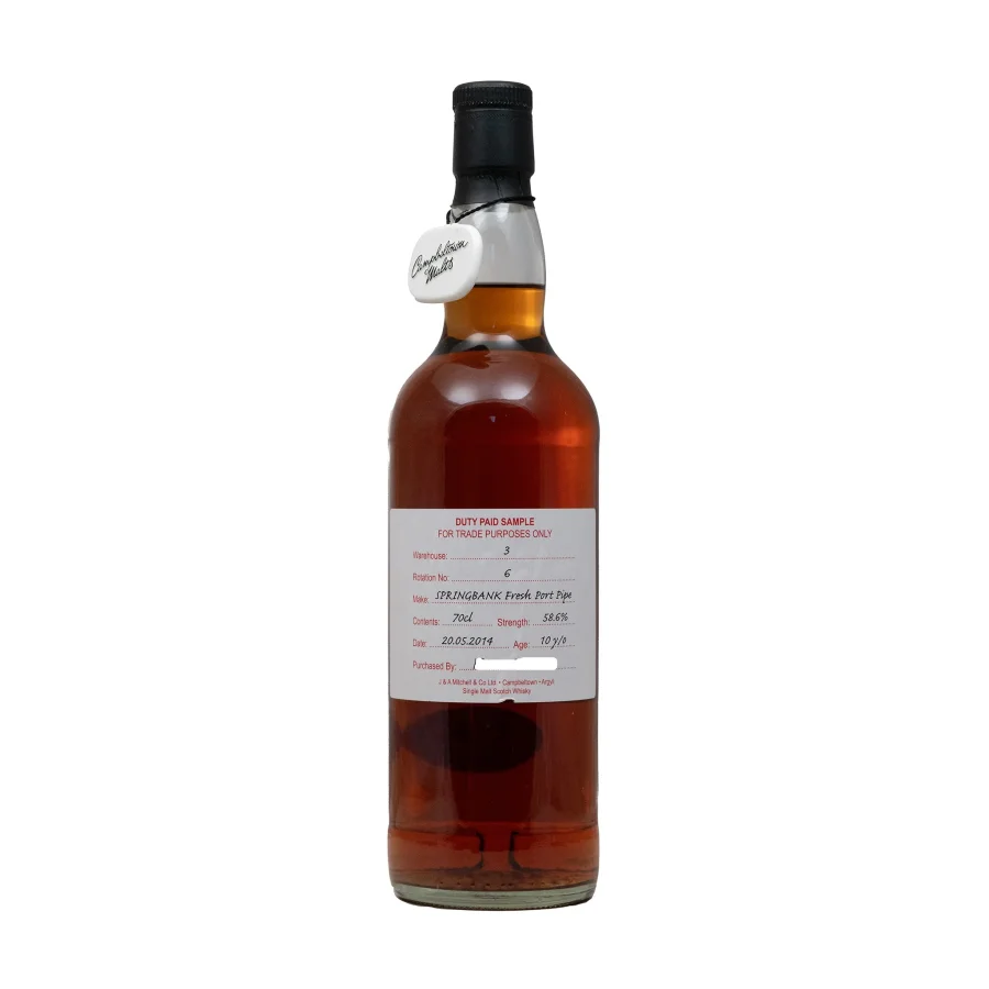 Garrafa de Springbank